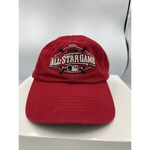 Cincinnati Reds All Star Hat Cap Red Fitted Small 47 Brand MLB Baseball 2015